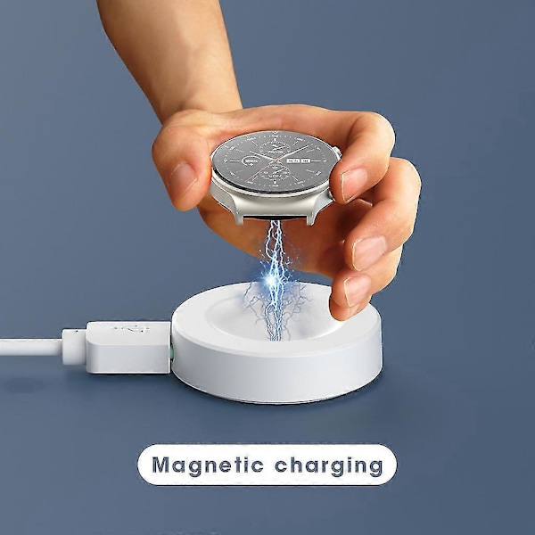 Pikalaturit Huawei Gt2 Pro -älykellolle Langaton lataustelakka Magneettinen virtalaturi Lisätarvikkeet LGL White