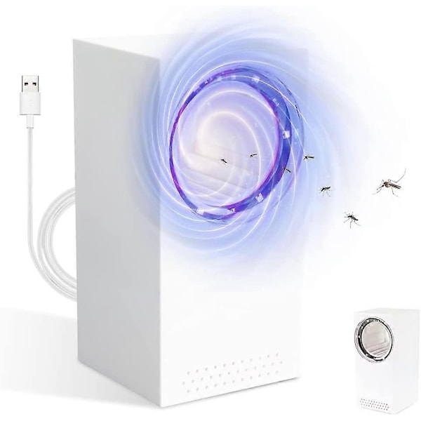 Myggdödarlampa, USB Elektrisk Insektsfälla med UV-lampa, 180Light Myggdödare Zapper för Kök Barnrum Inomhus och Utomhus (LGL)