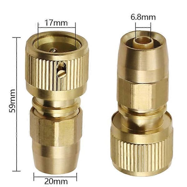 Ekspanderbar Slangekobling Messing Slangeadapter (LGL)