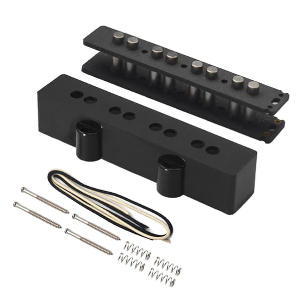 Elektrisk Gitarr Pickup Bas Jazz Gitarrdelar Musikinstrument Lätt att Installera DIY 4 Strängars Ersättningstillbehör Delar (LGL)
