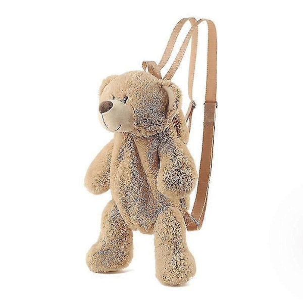 Rygsæk Dame Ny Plysdukke Casual Taske Personlighed Tegneserie Bjørn B2305 LGL children short-strap