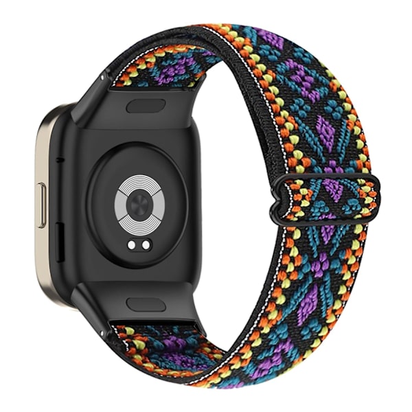 For Xiaomi Redmi Watch 3 Watch Strap Elastic Nylon Adjustable Smart Watch Band - Arrow [GGL] Purple, Purple Style E Xiaomi Redmi Watch 3