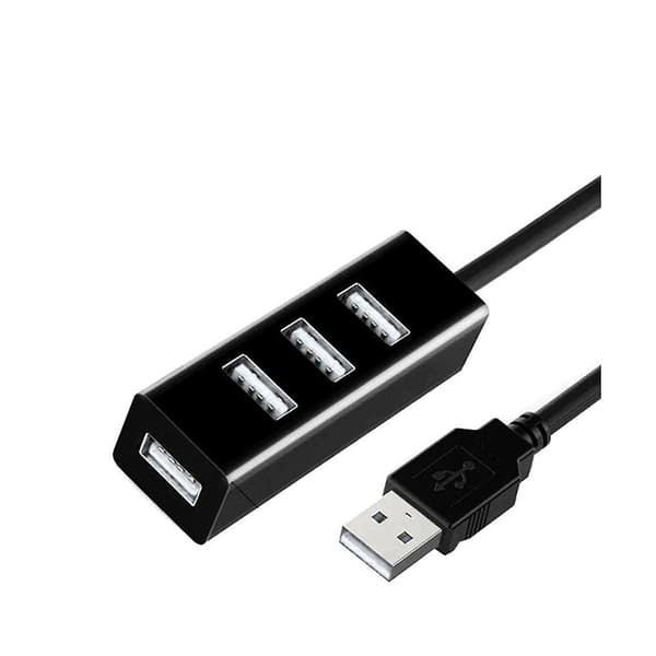 5 stk. Hub USB Multi 2.0 Hub USB Splitter Strømadapter Høy Hastighet