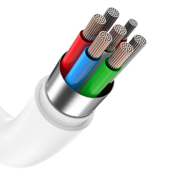 Lightning till 30-pin Laddningsadapterkabel LGL White