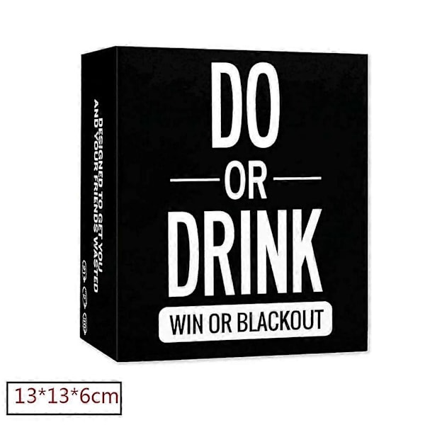 Do or Drink - Drikkekortspill Party Dare eller Shots tarotkortstokk kortspill LGL