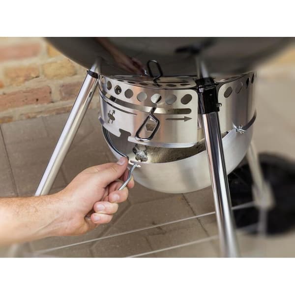 Weber One-Touch 22-1/2\" BBQ Rengøringssæt, Sølv (LGL)