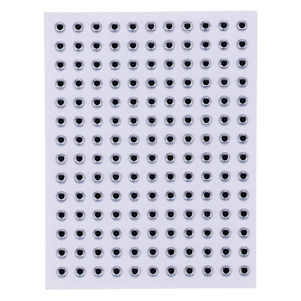 XIDIAOYU fiskesluk øye 3D simulering fluefiske crankbait kunstig fiskeøye LGL B QT103A4 4mm154pcs