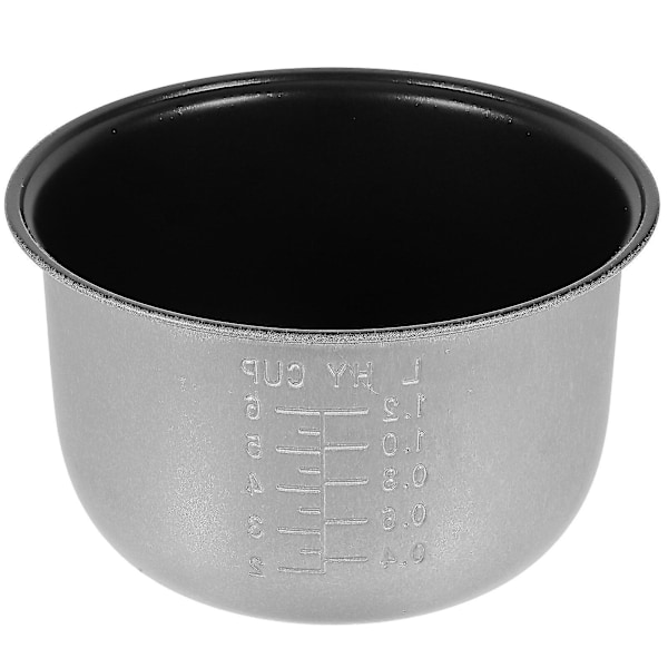 Riskoker Innerpanne Riskoker Erstatning Innerpanne Riskoker Erstatningsliner-hy LGL Silver 18.50X18.50X10.80CM