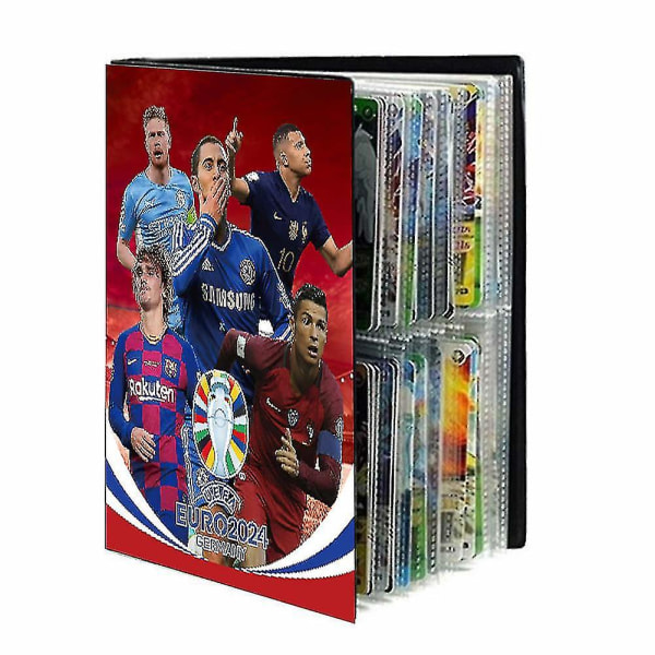 Football Star Card Album Kart Brevholder Perm 2023 Ny 240 stk Star Card Box Collection Album Bok Mappe Barnelekegave,hw style 4