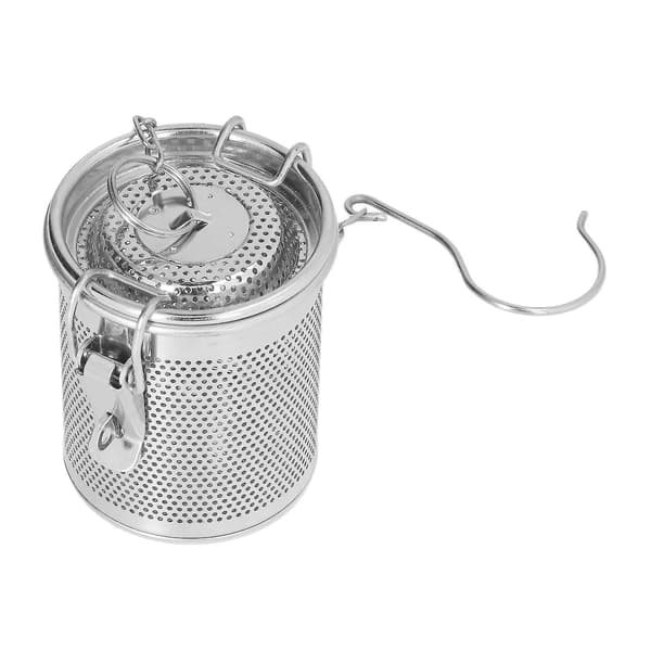 Te-infusionskugle, krydderikugle i rustfrit stål, krydderisigte, multifunktionel krydderifilter til sovs, suppe, smagskrydderi (0,3L) (LGL)
