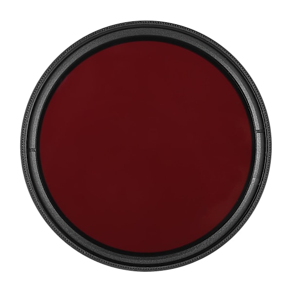 FOTGA 62mm Justerbart Infrarött Filter IR Pass X-Ray Linsfilter Variabelt från 530nm till 750nm Kompatibelt LGL Black Pack of 1