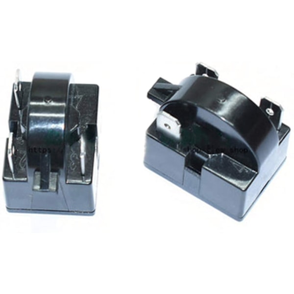 Universal Kylskåpskompressorrelästart Qp2-12 / Qp2-15 Tre-stiftsinsatser 15 Ohm (LGL)