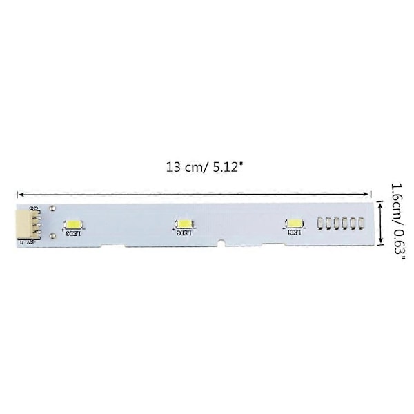 Haier LED-valonauha jääkaapin etuoven pakastimelle, malli BCD-575WDBI 0064001827 (LGL)