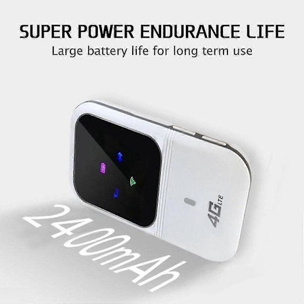 Oläst 4g-lte Mobilt Bredband Wifi Trådlös Router Portabel Mifi Hotspot LGL