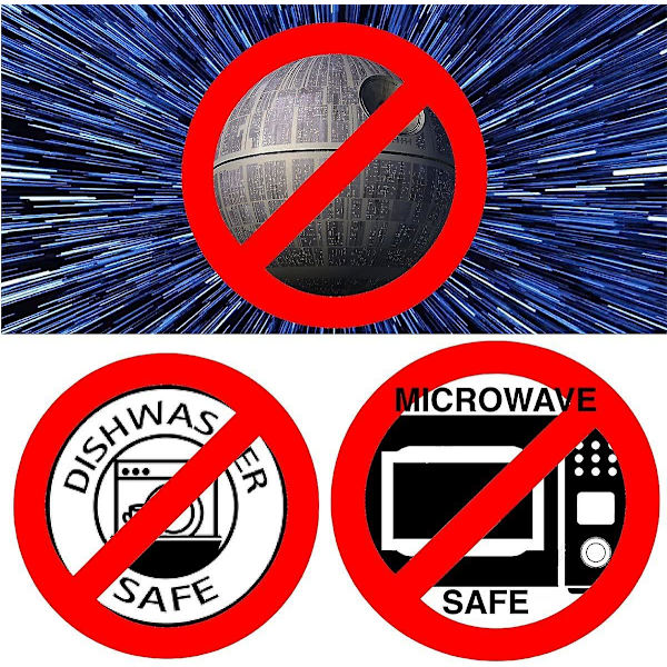 Wekity Benair Usa Star Wars -muki, valomiekat ilmestyvät lämmön vaikutuksesta (12 unssia) - Haurasta [LGL]