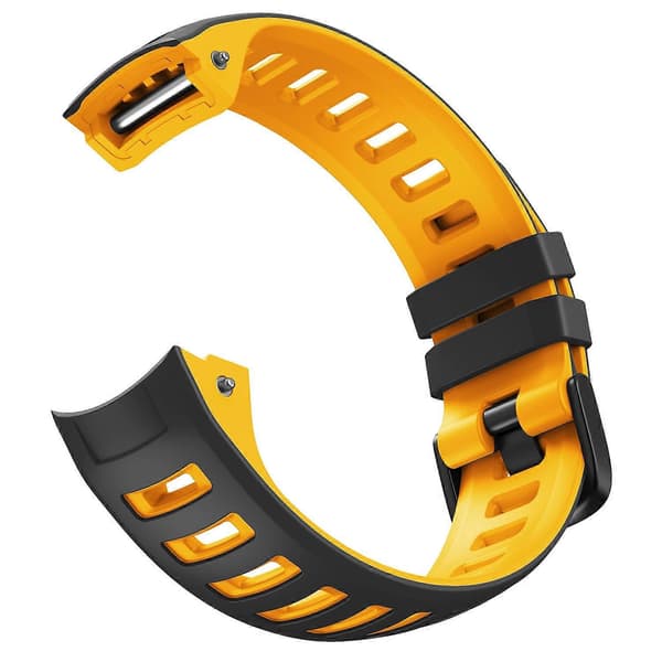 För Garmin Instinct Klockarmband (LGL) Multicolor Black/Yellow