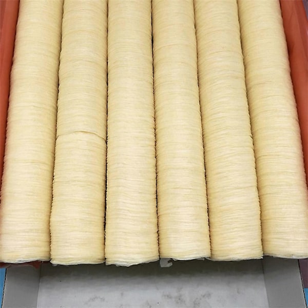 5 stk. 14m 17mm Naturlig Kollagen Pølseskind Hotdog Skinke Røget Stegt DIY LGL Beige