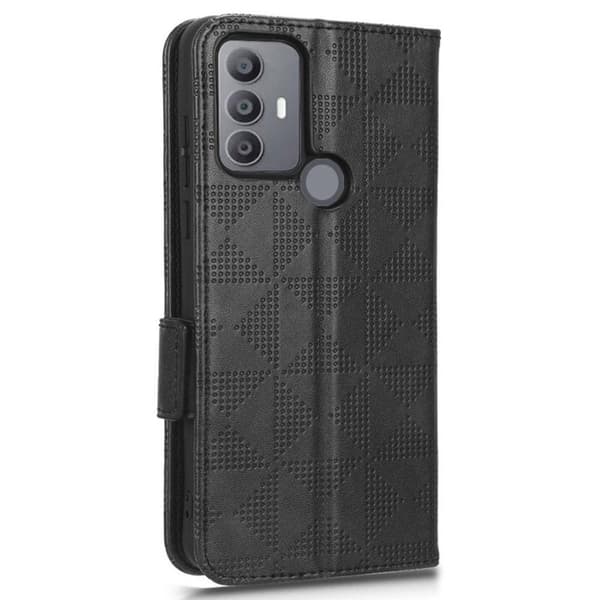 Wallet Case til TCL 30 SE / 30E / 305 / 306 - Sort