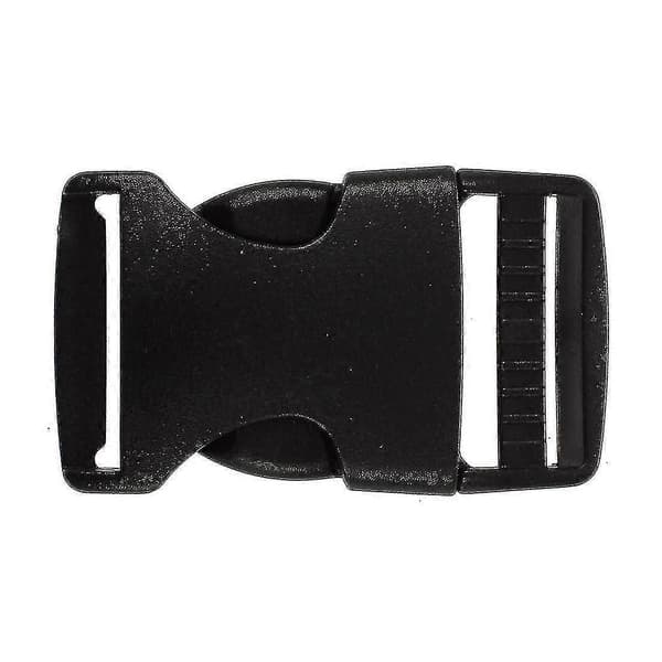 10 st 1\" 2,5 cm bredd Plast Säkerhet Snabbspännen Svart (LGL)
