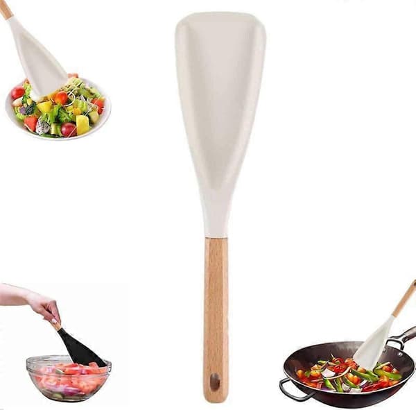 Consensuts Multifunktionssked, Consensuts Spatel, Non-Stick Matlagningsspatel (LGL) White