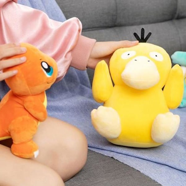 Pokémon-pehmolelu Pikachu/Bulbasaur/Charmander/Psyduck Pehmeä Piirretty Hahmo Leikki Pehmeä Tyyny Koriste Lapsille Aikuinen Uusi