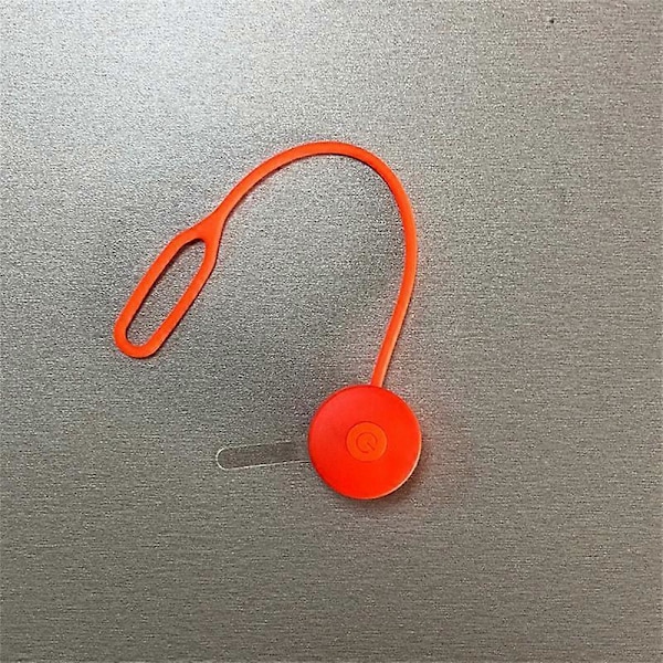 LED Silikon Ryggsekklys 3 LED Sykling Fotturer Highlight Lys Bærbar Sykkel Baklys Varsellys Utendørs Blinklys LGL 1pc Orange