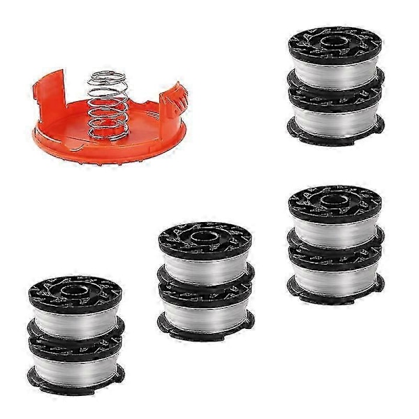 Trådspole för Black and Decker STC1820 STC1820cm STC1840 STC1840epc grästrimmer Gåva till Fmail fri frakt (LGL)