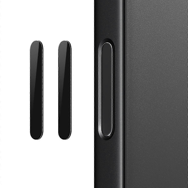 NORTHJO 2 stk. Kamerakontrollknappdekselbeskytter LGL for iPhone 16/16 Plus/16 Pro/16 Pro Max Multicolor Style C