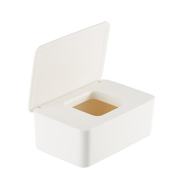 1 st Våtservetter Box, Baby Wipes Box, Förvaringslåda för Papper, Toalettpappersbox (LGL)