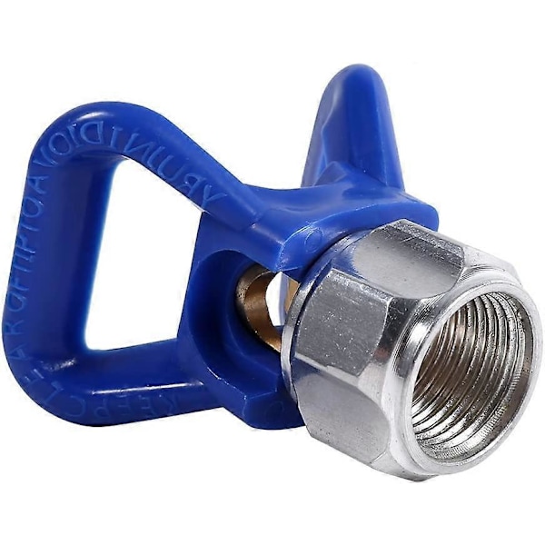 Airless malingssprøytepistol, flat dyse, setebeskytter, universalverktøy (blå) (LGL)