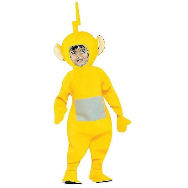 Teletubbies Kostym För Barn Rolig Dipsy Po Laa Tinky Winky Onesie Jul Födelsedagsfest Halloween Kostym LGL Laa*Laa Teletubbies Kids 110cm*Teletubbies