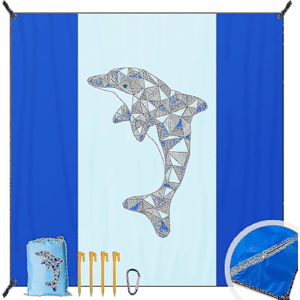 2024 Sandless Beach Blanket 280*300cm Beach Towel Waterproof Large Beach Mat For Vacations Beaches Camping Travel [GGL]