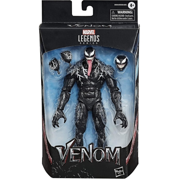 Sunrain Marvel Legends Series Venom 6-tommer Samleobjekt Actionfigur Venom Legetøj, Premium Design Og 3 Tilbehør-1588