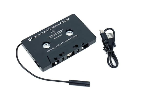Bilstereo Bluetooth Kassett til Aux Mottaker, Kassettspiller Skrivebord Bluetooth 5.0 Aux-adapter (LG)