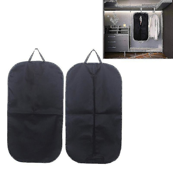 2 Pcs Garment Bags Travel Suit Bag For Costumes Protective Garment Cov [L]