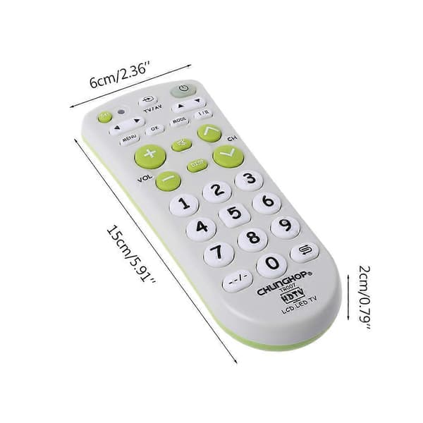 Fjernkontroll for de fleste TV-modeller Sensitive TV-kontroller Erstatninger (LGL)