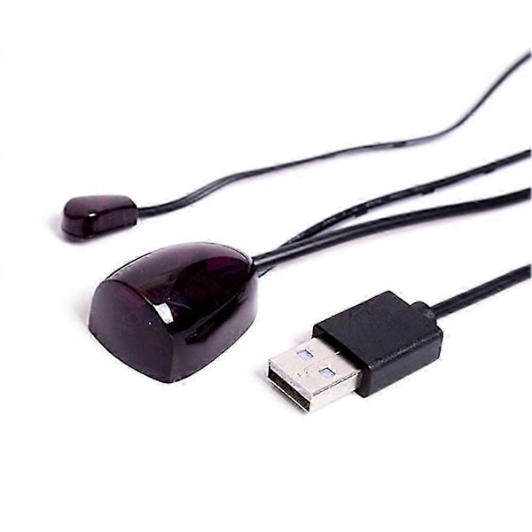 IR-jatkokaapeli infrapuna IR -kaukosäätimen vastaanotin USB IR -vastaanotinadapterilähetin yhteensopiva kaapeli LGL Black