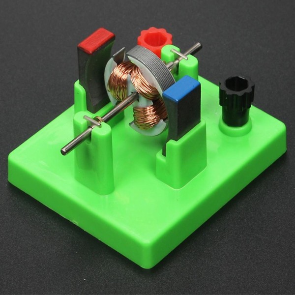 Gjør-det-selv DC Elektrisk Motor Modell Fysikk Eksperiment Hjelpemidler Utdanningsstudenter Toy Kaesi