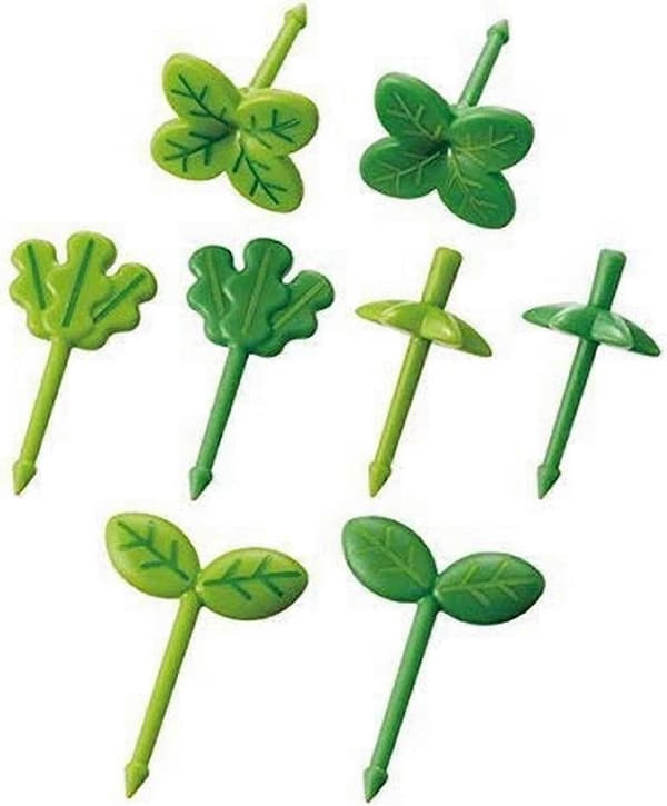 Fruktgaffelset för barn, Mini, Tecknade fruktplockar 8-pack (LGL)