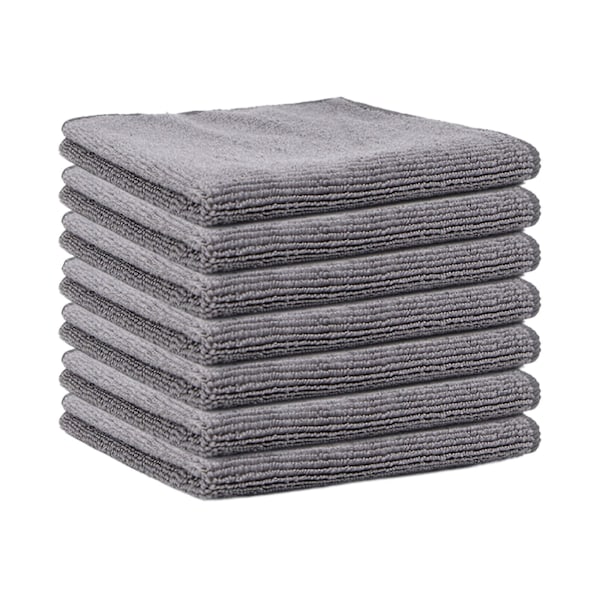 7 kpl Mikrokuituinen Puhdistusliina Puhdistuspyyhe Monitoiminen Tiskirätti Mikrokuitupyyhkeet Keittiöön Astioille Autolle Kotiin Toimistoon LGL Gray 30cmx30cm