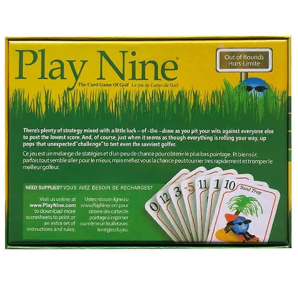 GAMES Play Nine -korttipeli (LGL) style2038