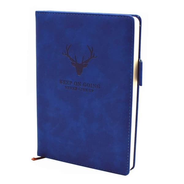 Notesbog A5 linjeret, hardback dagbog med 360 sider og 80 g/m² (LGL)