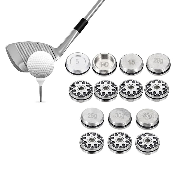 2 stk. Golf Puttervekter Tilgjengelig For Odyssey Stroke Lab Putter Køller Hode LGL 35 grams Black