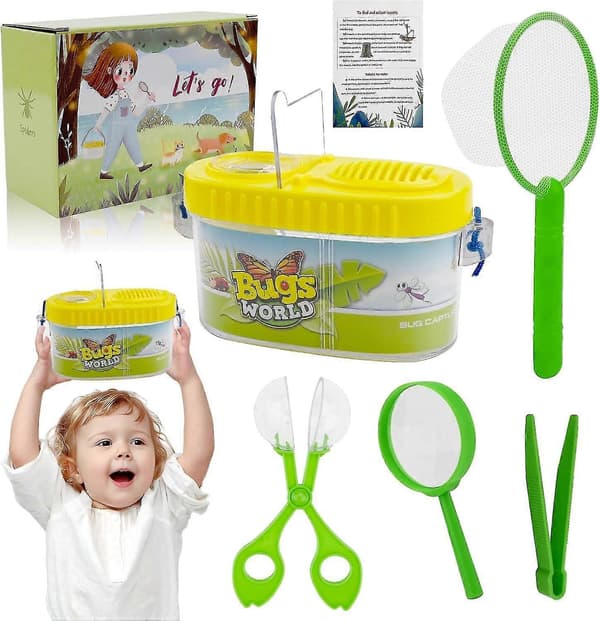 Udendørs Explorer Kit til børn - Eventyrlegetøj med insektboks (LGL)