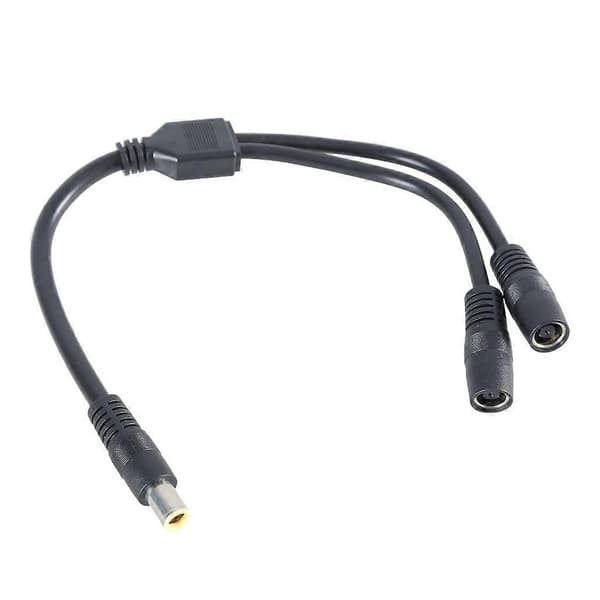 DC7909 Y Splitter Kabel 7.9x5.5mm Solpanel 1 Han til 2 Hun Strømkabel (LGL)