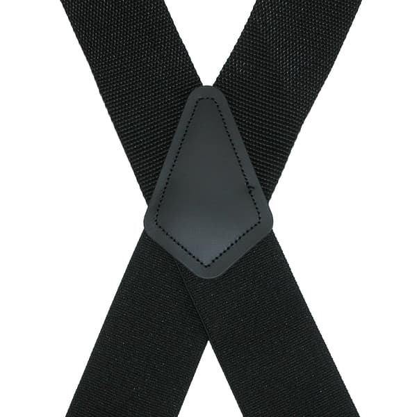 CTM Elastiske Arbeidsseler med Knapper (Herre Stor & Høy) (LGL) Black one size