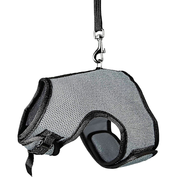 Sele för smådjur, råttor, nylon, 1 st (rosaröd) (LGL)