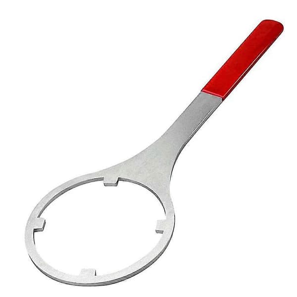 4,8 tommer Innvendig Diameter Kraftig Metall Vannfilterhusnøkkel (LGL) Silver