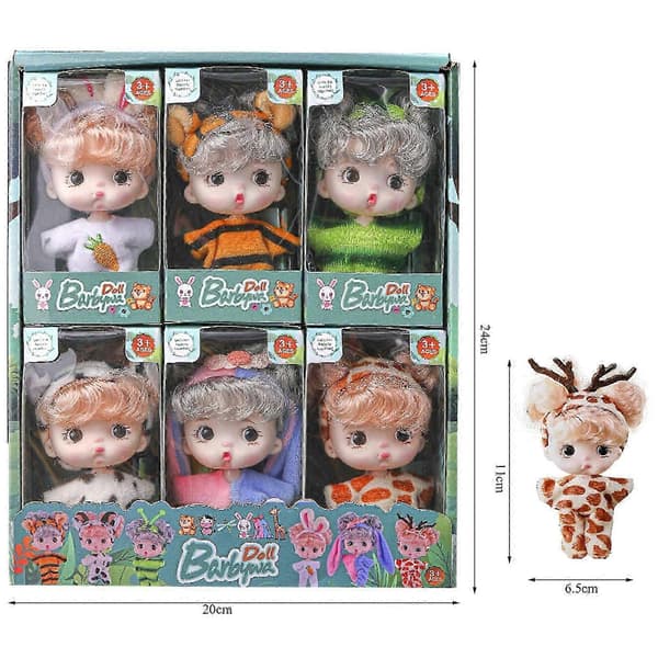 Mini Docka Söt Leksak Handvisning Imitation Babys Docka Leksak pu373 2025 (LGL)