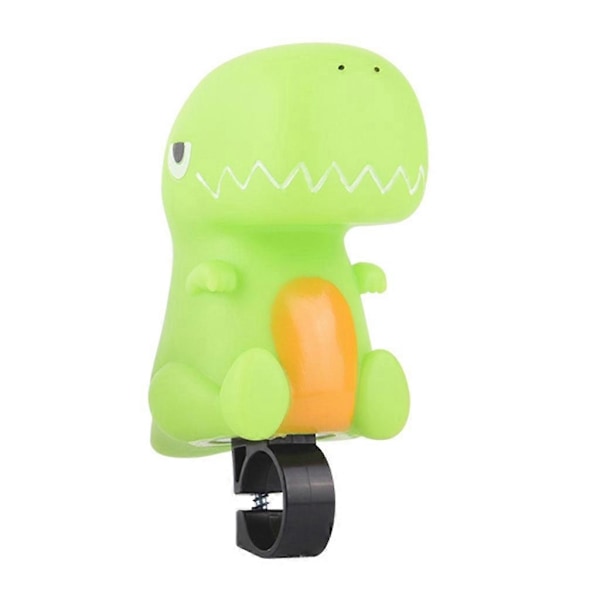 Söt Scooter Cykelklocka Kläm Cykelhorn för Barn Pojkar Flickor LGL Green dinosaur